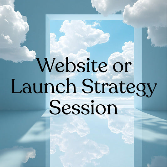 Website or Launch Strategy Session
